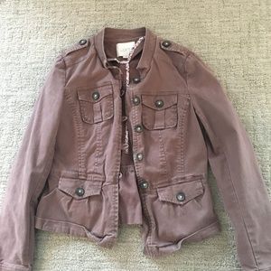 LOFT Lightweight Military Jacket - Size XS